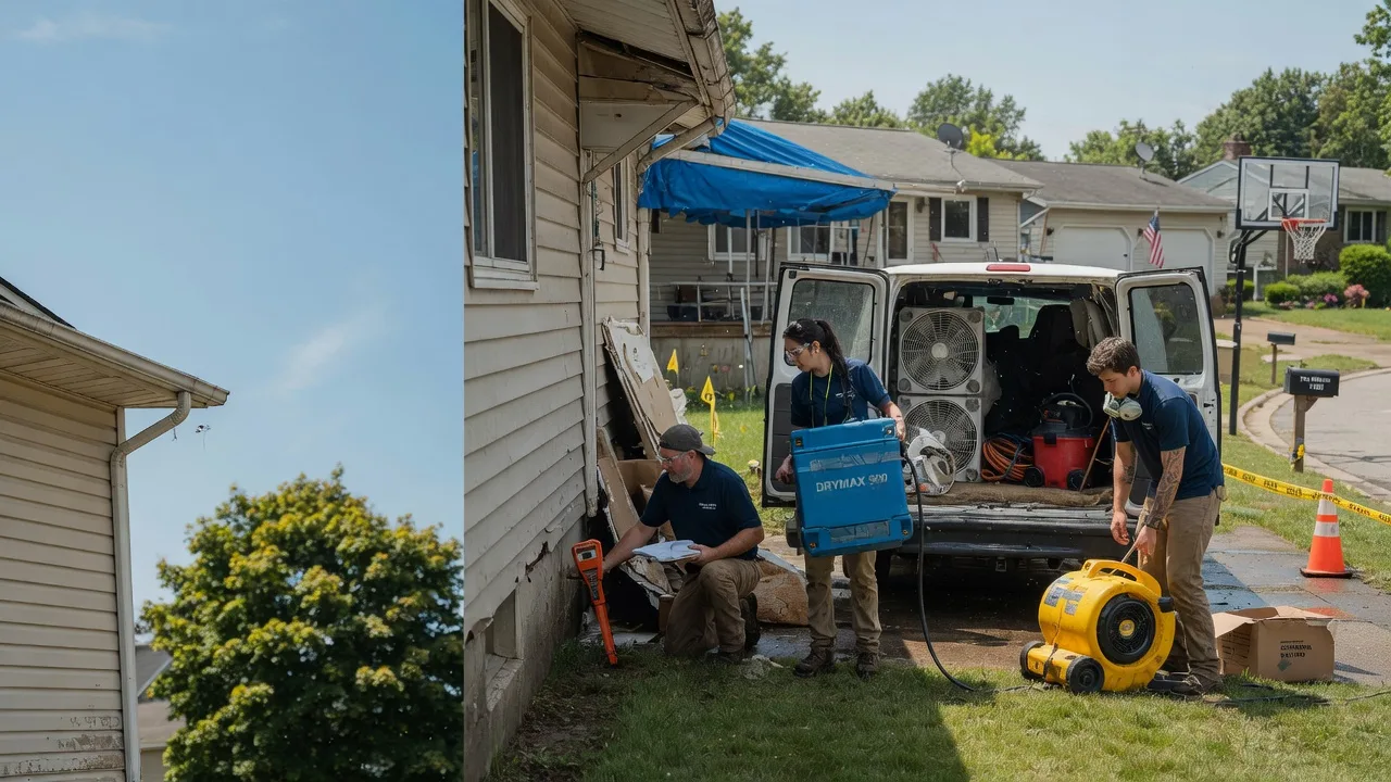 Ceiling Leak Cleanup in Lowpoint, IL near me