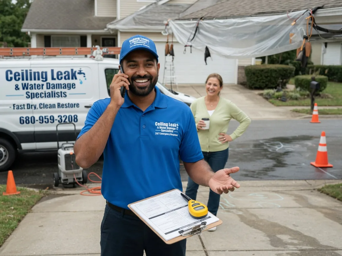 Ceiling Leak Cleanup Lowpoint, IL FAQs